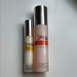 Hydrating Skincare Set - Silver and Cream